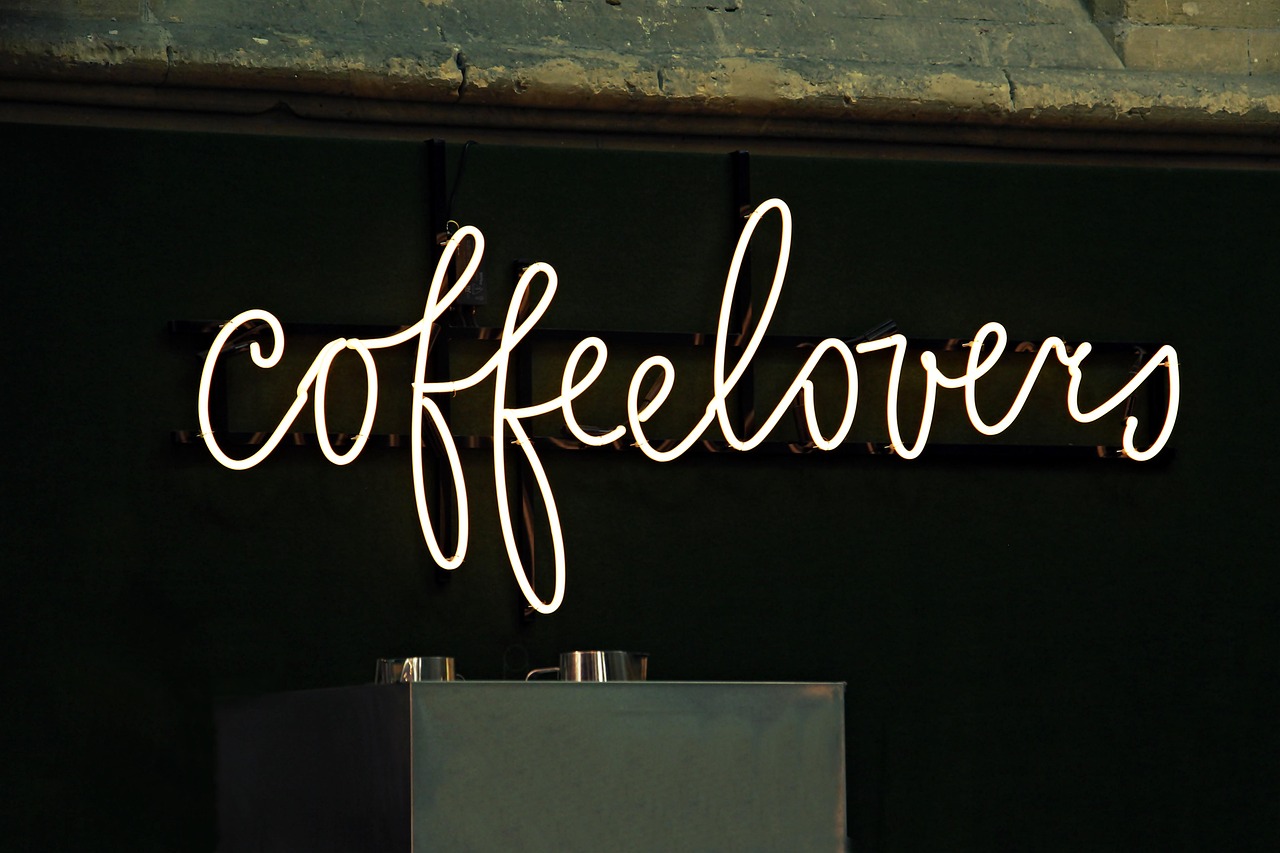 Neon sign, coffee lovers, coffee — Mugshot Removal Process Designed to Protect Your Professional Image